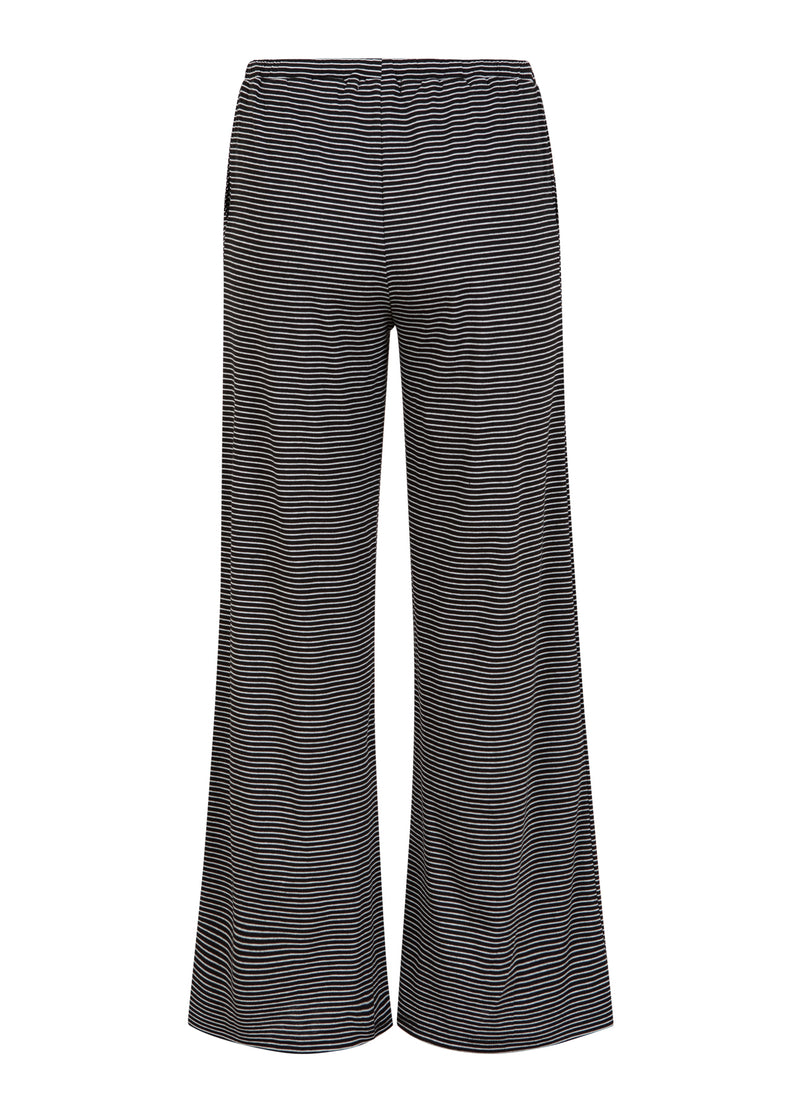 CC Heart CC HEART ELYSE LÖSA JERSEYBYXOR Pants Black/white stripe - 102