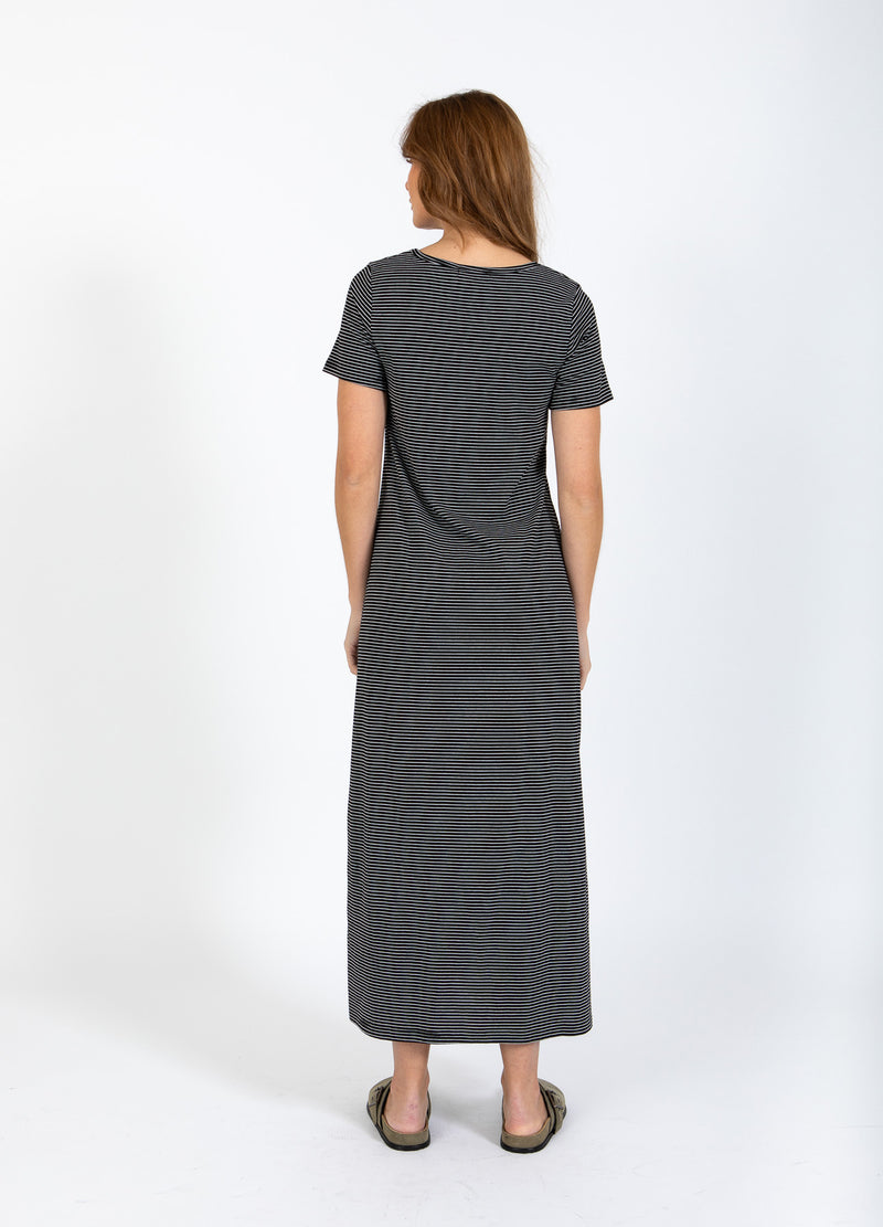 CC Heart CC HEART ELYSE LÖST KLÄNNING Dress Black/white stripe - 102