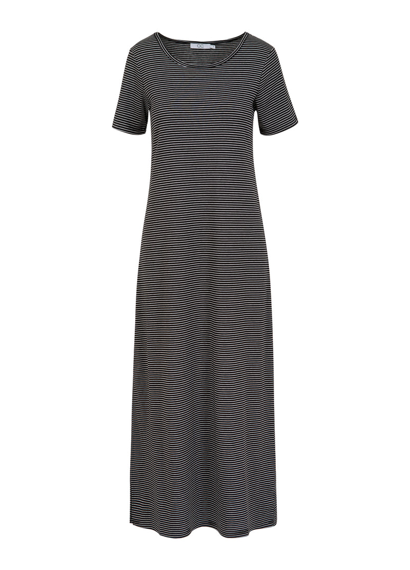 CC Heart CC HEART ELYSE LÖST KLÄNNING Dress Black/white stripe - 102