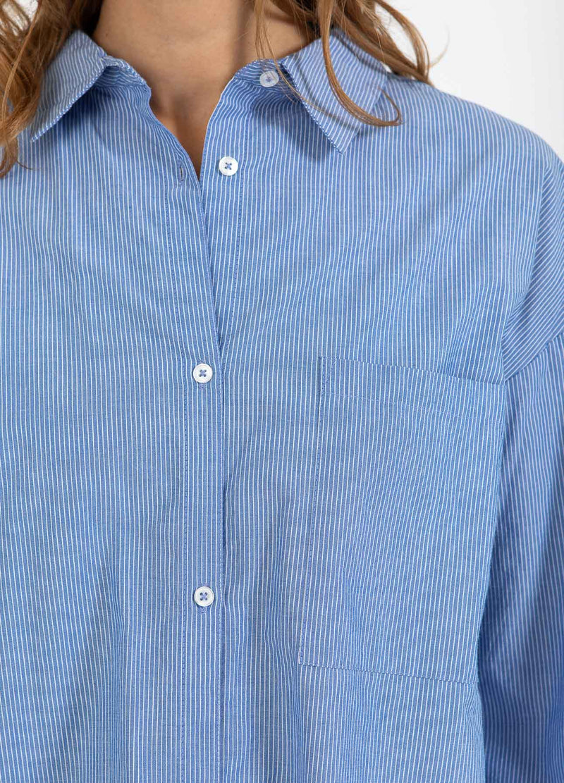 CC Heart CC HEART EMMIE SKJORTA Shirt/Blouse Blue stripes - 595