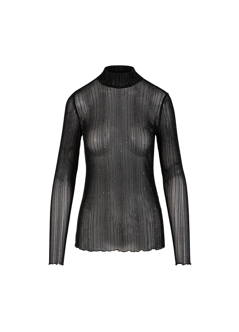 CC Heart CC HEART EVE MESH POLLENHALS Shirt/Blouse Black glitter - 100