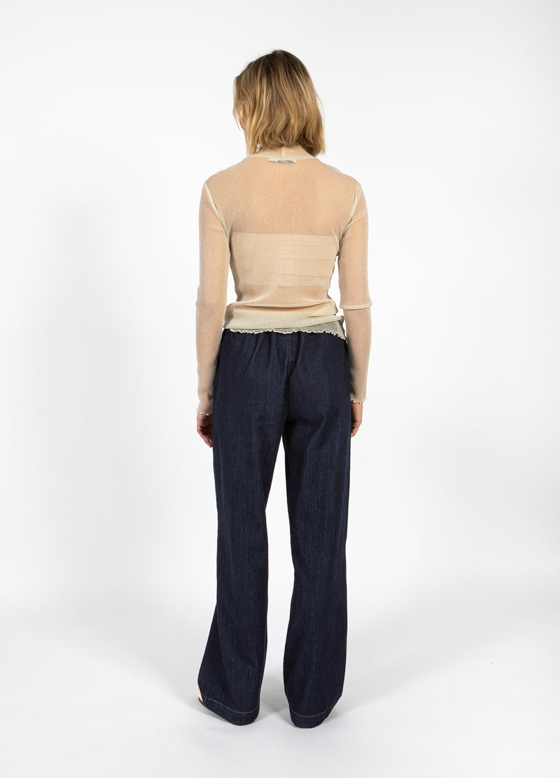 CC Heart CC HEART EVE MESH POLONÄCK Shirt/Blouse Off white glitter - 201