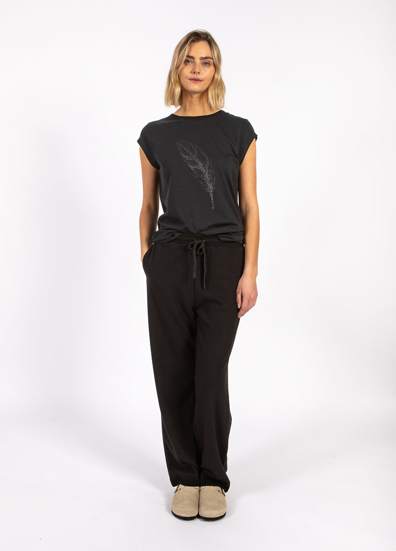 CC Heart CC HEART FJÄDER TEE T-Shirt Black - 100