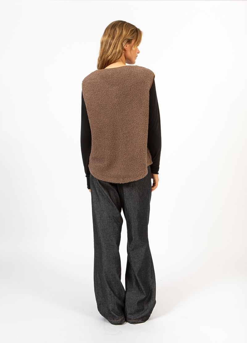 CC Heart CC HEART JAMIE FLEECE VÄST Outerwear Light nougat - 378