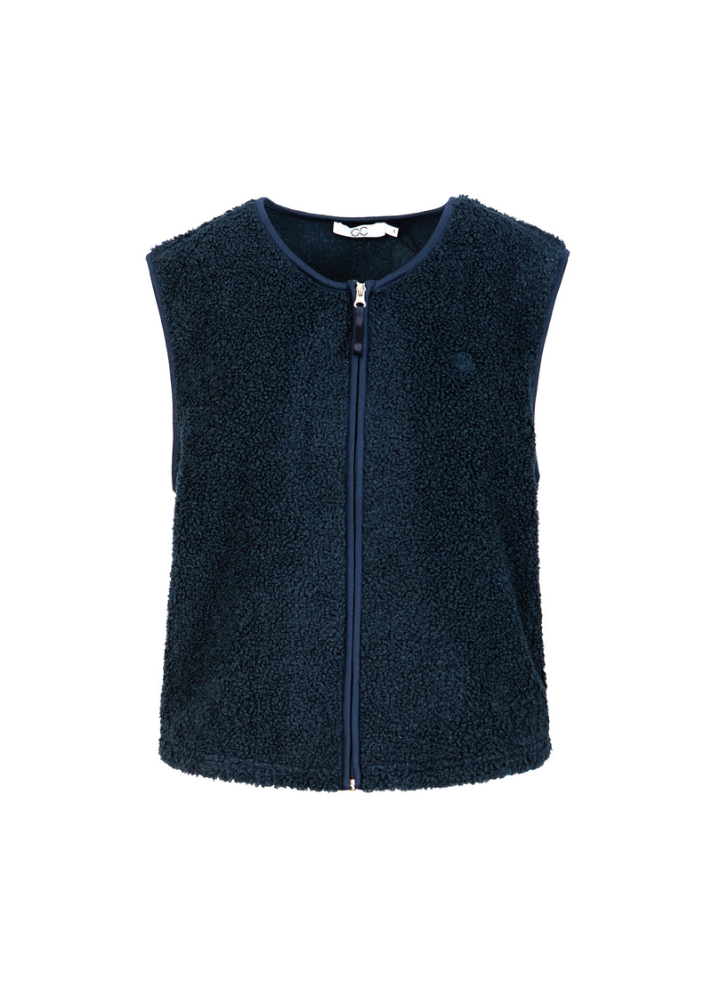 CC Heart CC HEART JAMIE FLEECE VÄST Outerwear Navy - 563