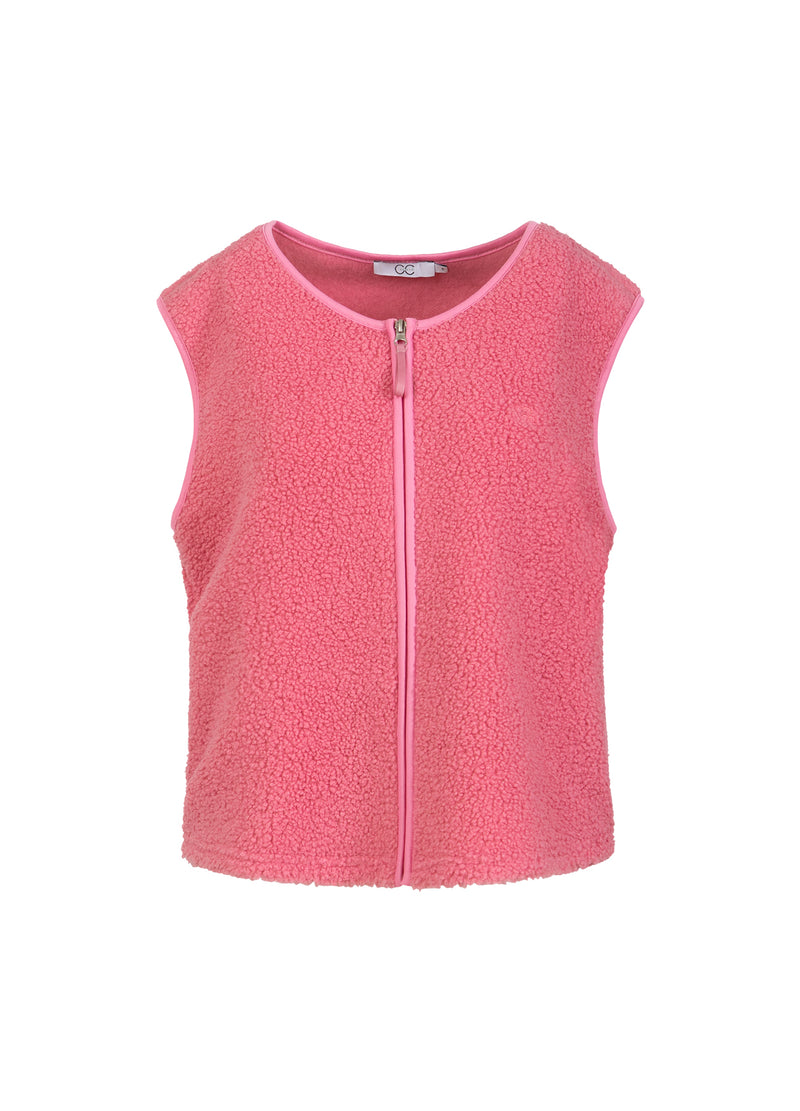 CC Heart CC HEART JAMIE FLEECE VÄST Outerwear Pink - 656