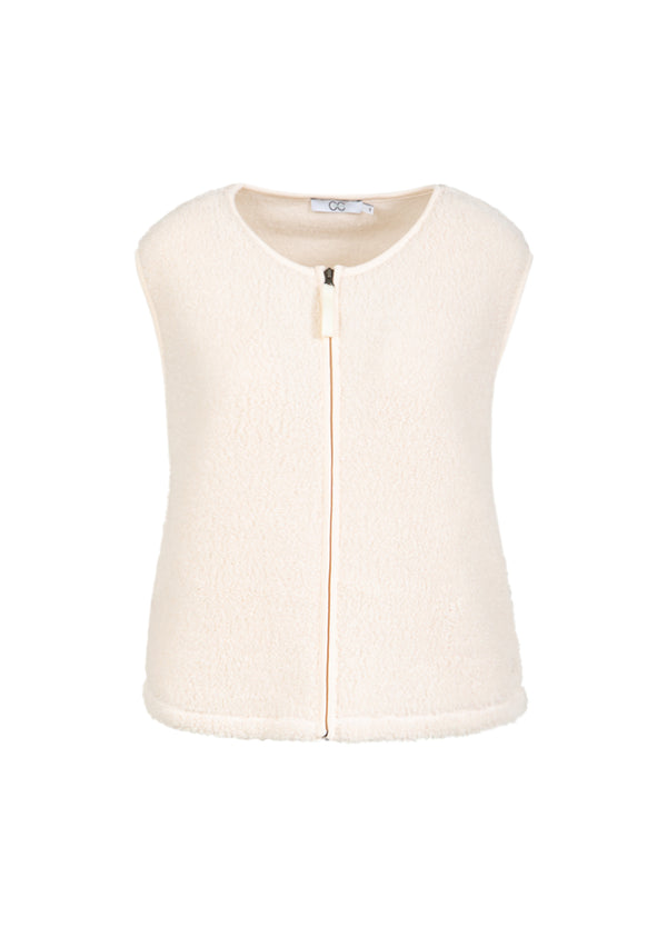 CC Heart CC HEART JAMIE FLEECE VÄST Vest Off White - 202