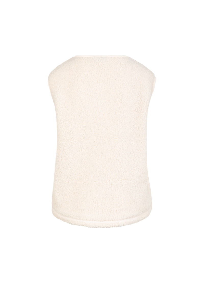 CC Heart CC HEART JAMIE FLEECE VÄST Vest Off White - 202