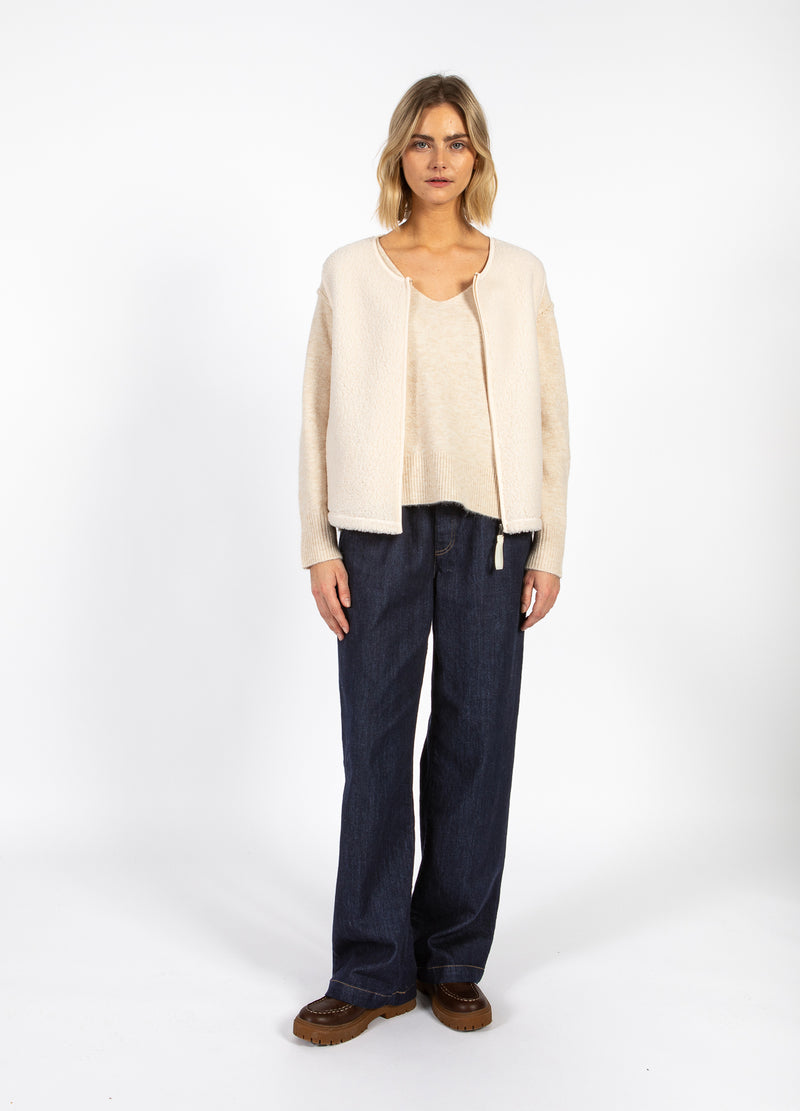 CC Heart CC HEART JAMIE FLEECE VÄST Vest Off White - 202