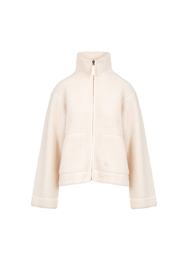 CC Heart CC HEART JAMIE FLEECE ZIP TRÖJA Outerwear Off White - 202