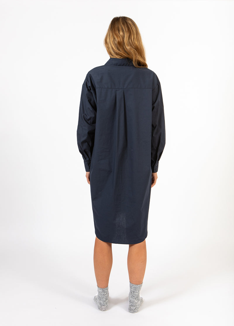 CC Heart CC HEART KIARA LÅNG SKJORTKLÄNNING Dress Navy - 563