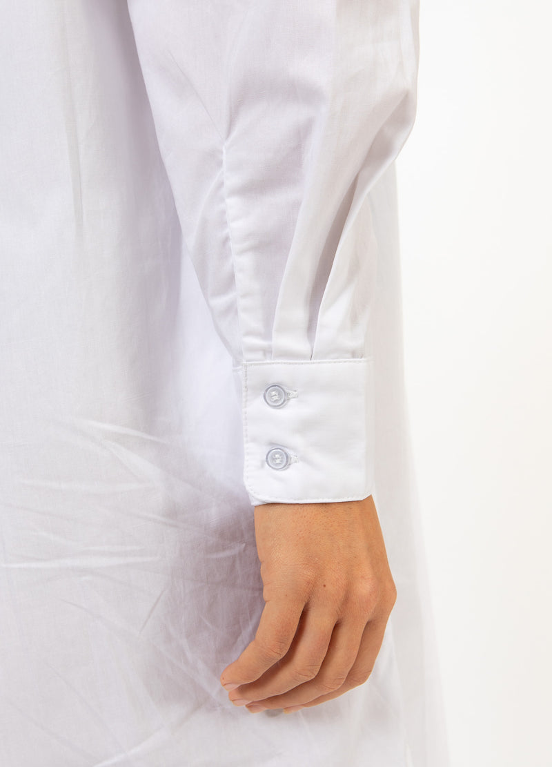 CC Heart CC HEART KIARA LÅNG SKJORTKLÄNNING Dress White - 200