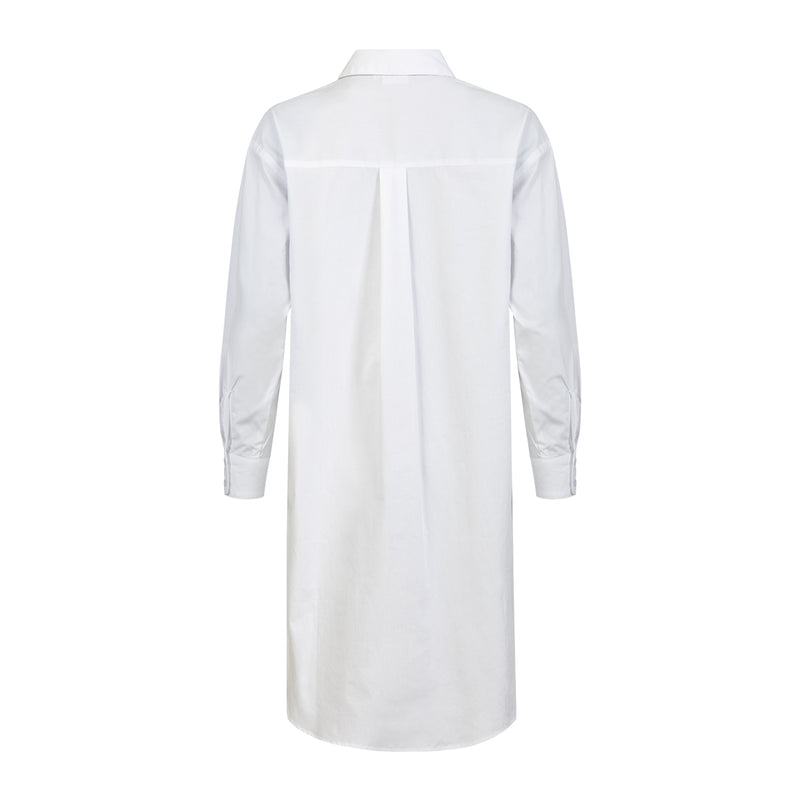 CC Heart CC HEART KIARA LÅNG SKJORTKLÄNNING Dress White - 200