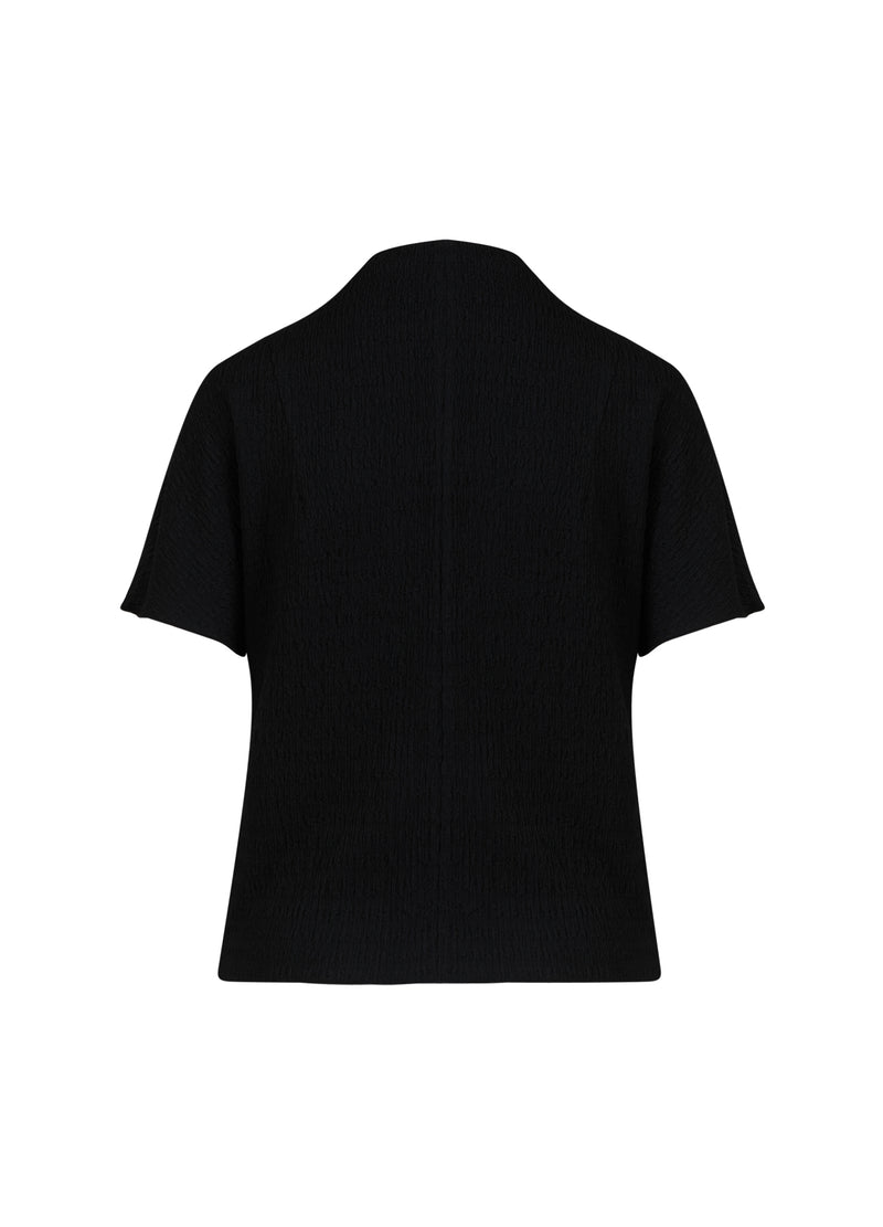 CC Heart CC HEART KORA DRAPERAD HALS BLOUS Shirt/Blouse Black - 100