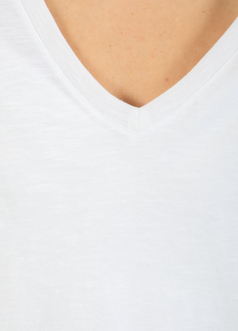 CC Heart CC HEART LÅNGÄRMAD V-HALS T-SHIRT T-Shirt White - 200