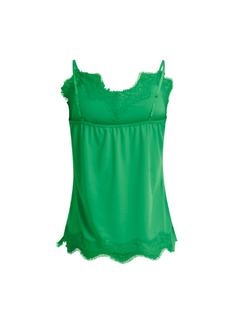 CC Heart CC HEART LACE TOPP Top - Short sleeve Emerald green - 402