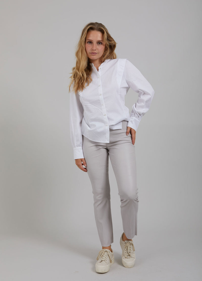 CC Heart CC HEART LÄDERLEGGINGS Pants Moon Grey - 105