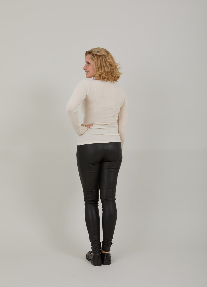 CC Heart CC HEART LANA RULLKRAGEN Knitwear Creme - 364
