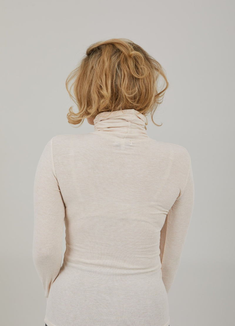 CC Heart CC HEART LANA RULLKRAGEN Knitwear Creme - 364