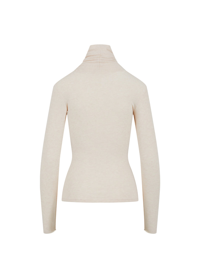 CC Heart CC HEART LANA RULLKRAGEN Knitwear Creme - 364