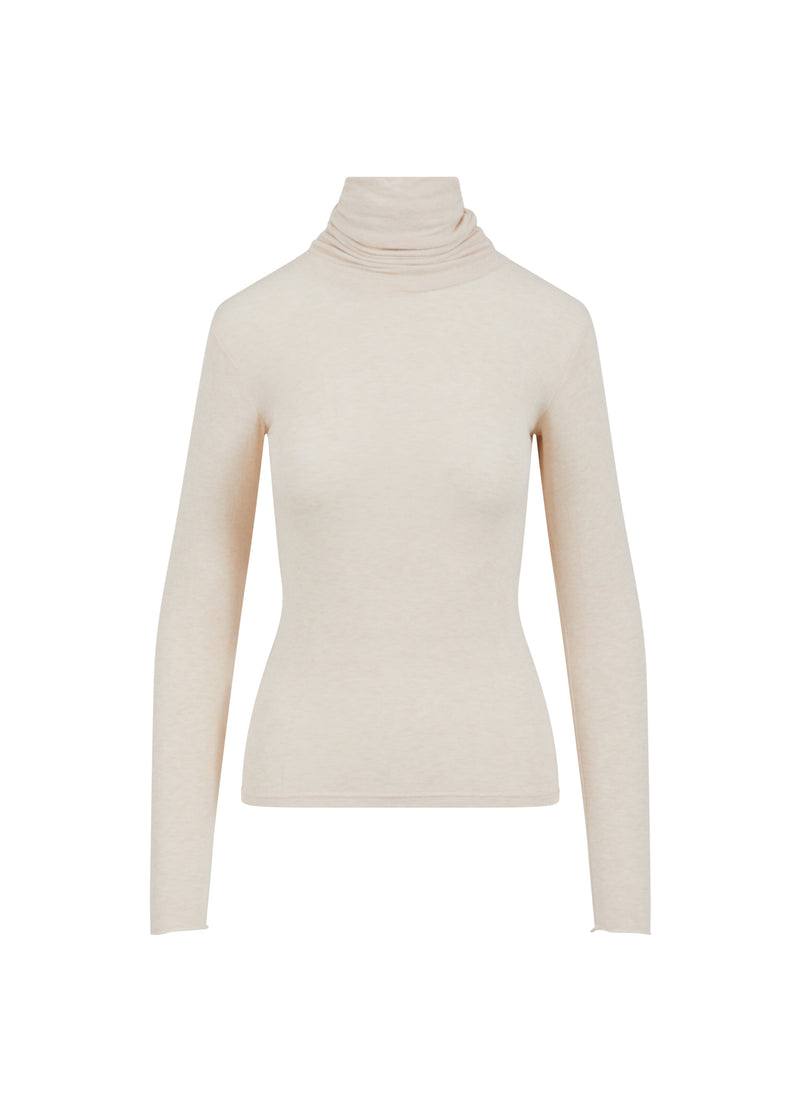 CC Heart CC HEART LANA RULLKRAGEN Knitwear Creme - 364