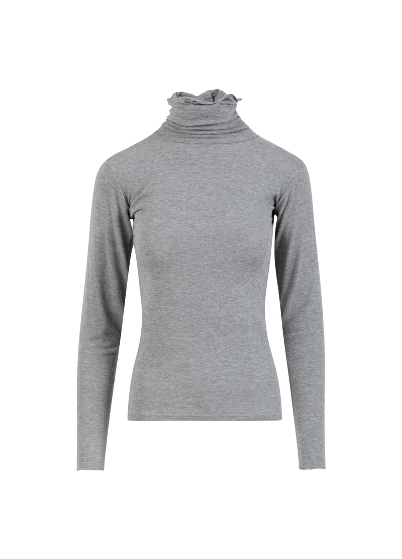 CC Heart CC HEART LANA RULLKRAGEN Knitwear Grey melange - 142