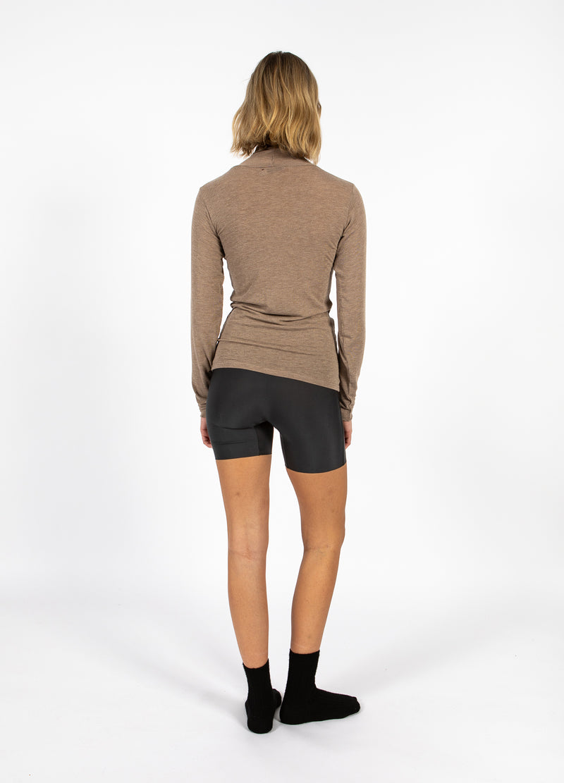 CC Heart CC HEART LANA RULLKRAGEN Knitwear Hazel melange - 372