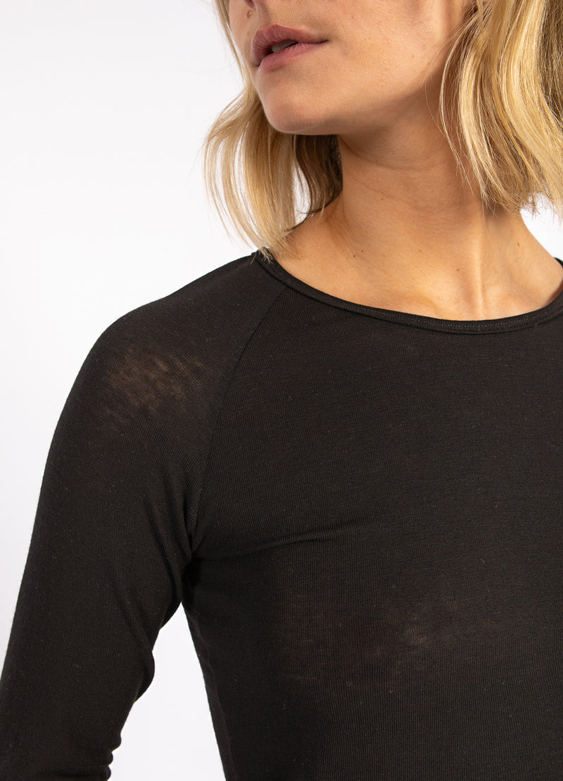 CC Heart CC HEART LANA STICKAD MED LÅNGA ÄRMAR Knitwear Black - 100
