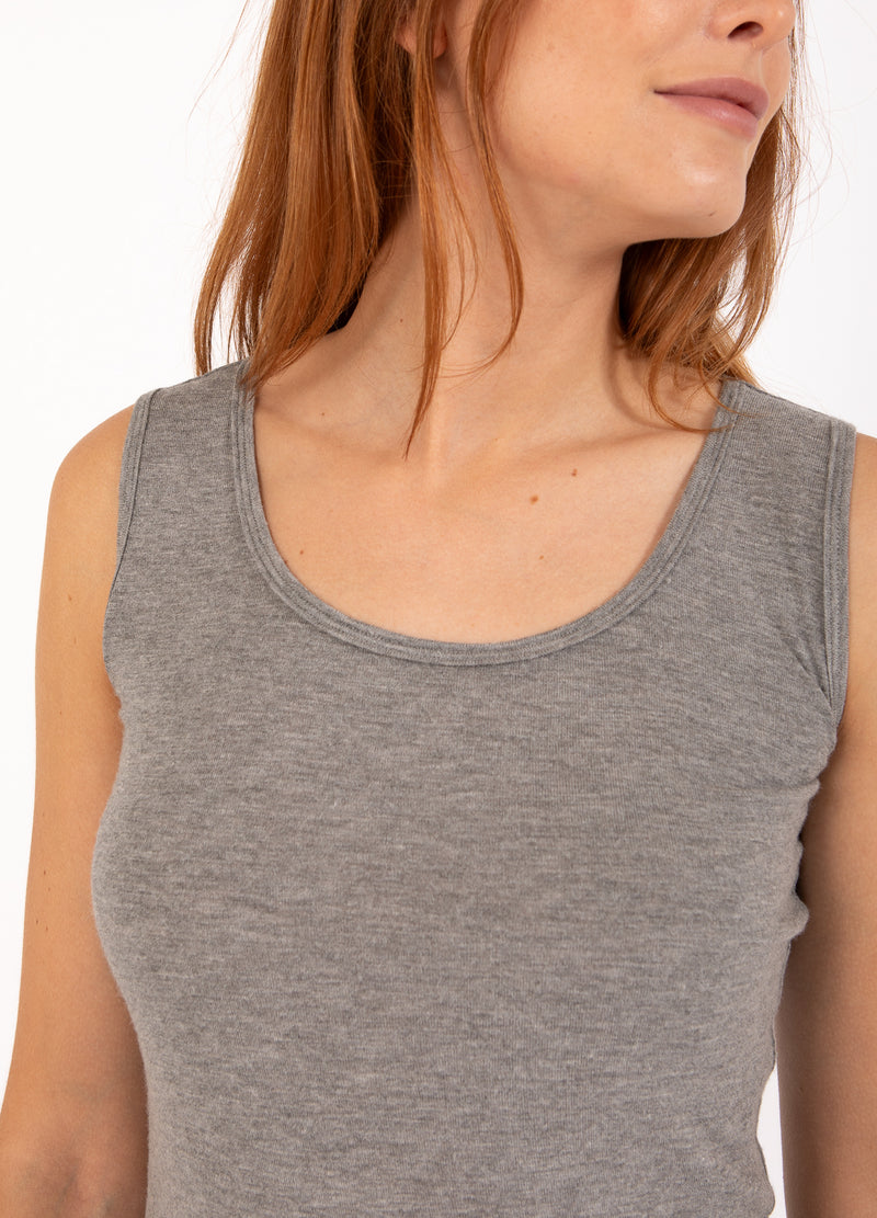 CC Heart CC HEART LANA ULL TANKTOPP Shirt/Blouse Grey melange - 142