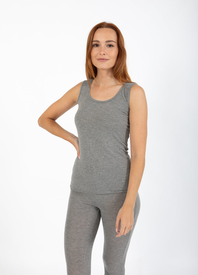 CC Heart CC HEART LANA ULL TANKTOPP Shirt/Blouse Grey melange - 142