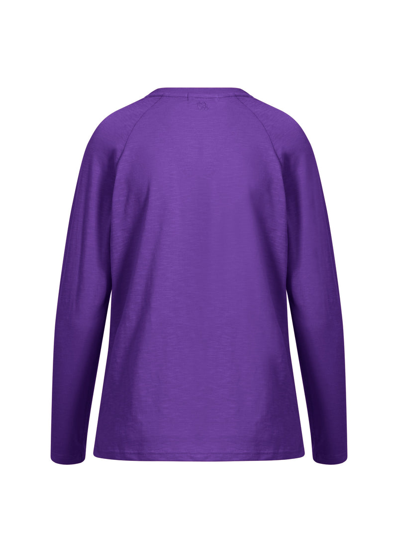 CC Heart CC HEART LANGARM T-SHIRT T-Shirt Warm purple - 803