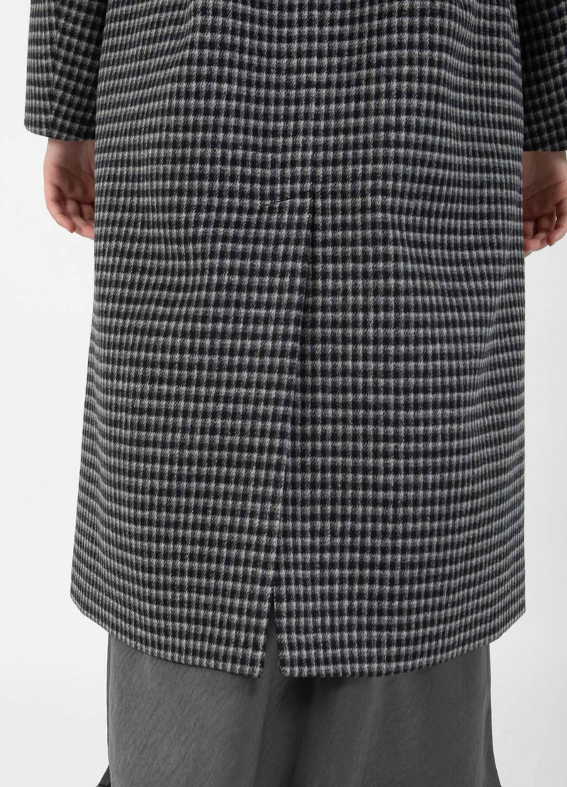 CC Heart CC HEART LEA KLASSISK LÅNG JAKKE Outerwear Grey/black check - 156