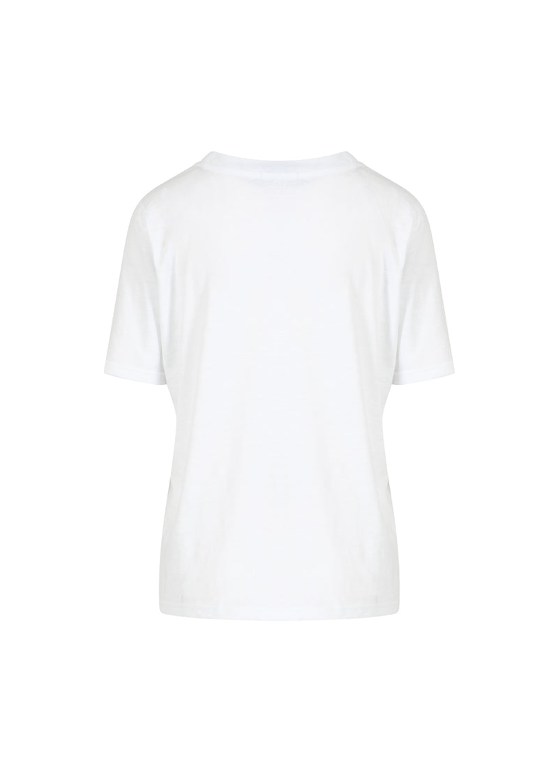 CC Heart CC HEART LITEN BOW TEE T-Shirt White - 200