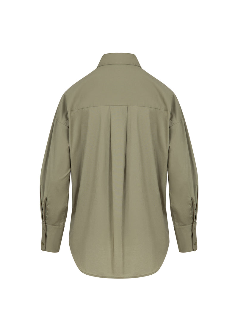 CC Heart CC HEART MILLIE SOLID LÖST SKJORTA Shirt/Blouse Khaki - 467