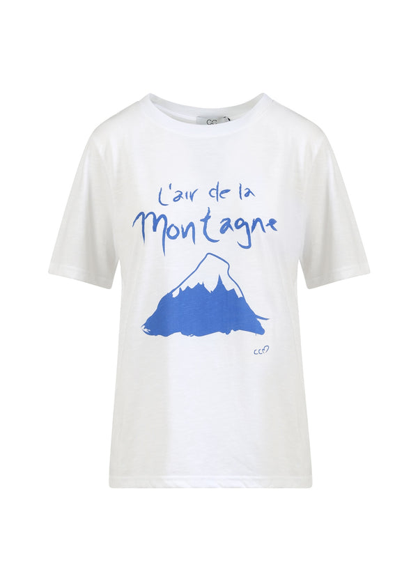 CC Heart CC HEART MOUNTAIN T-TRÖJA - MITTERSTA ÄRM T-Shirt White - 200