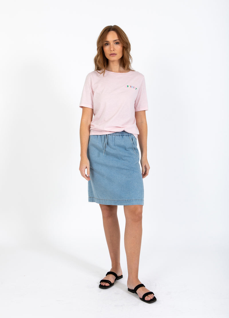 CC Heart CC HEART OPTIMIST T-TRÖJA - MITTERÄRMAR T-Shirt Daisy Pink - 600