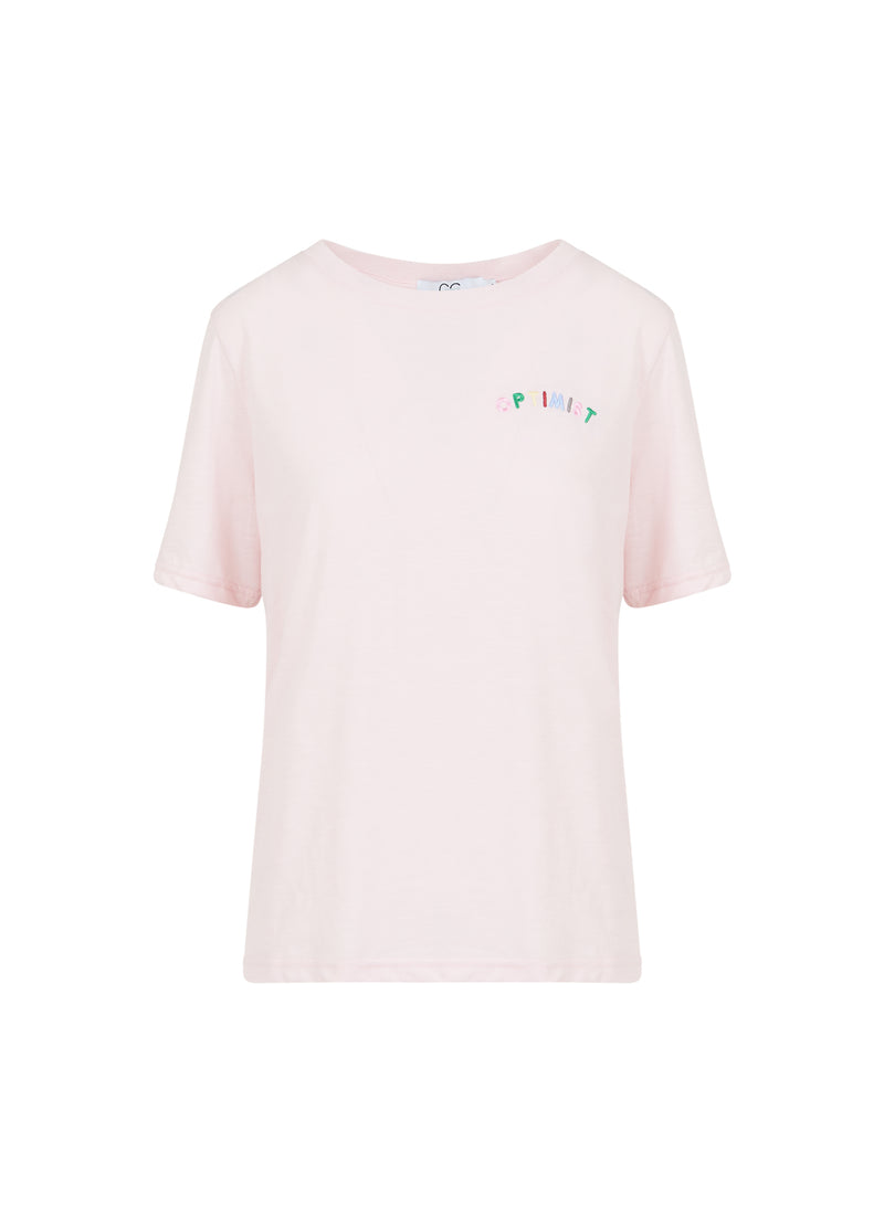 CC Heart CC HEART OPTIMIST T-TRÖJA - MITTERÄRMAR T-Shirt Daisy Pink - 600