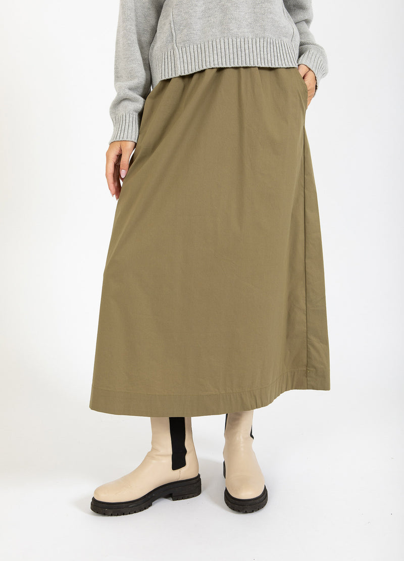 CC Heart CC HEART PHOEBE LÅNG KJOL Skirt Sand olive - 406