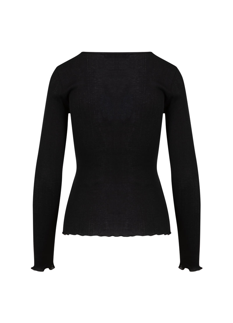 CC Heart CC HEART POPPY SILK RIBB BLOUSE Shirt/Blouse Black - 100