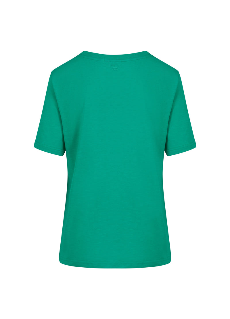 CC Heart CC HEART REGULJÄR T-SHIRT T-Shirt Clover green - 408