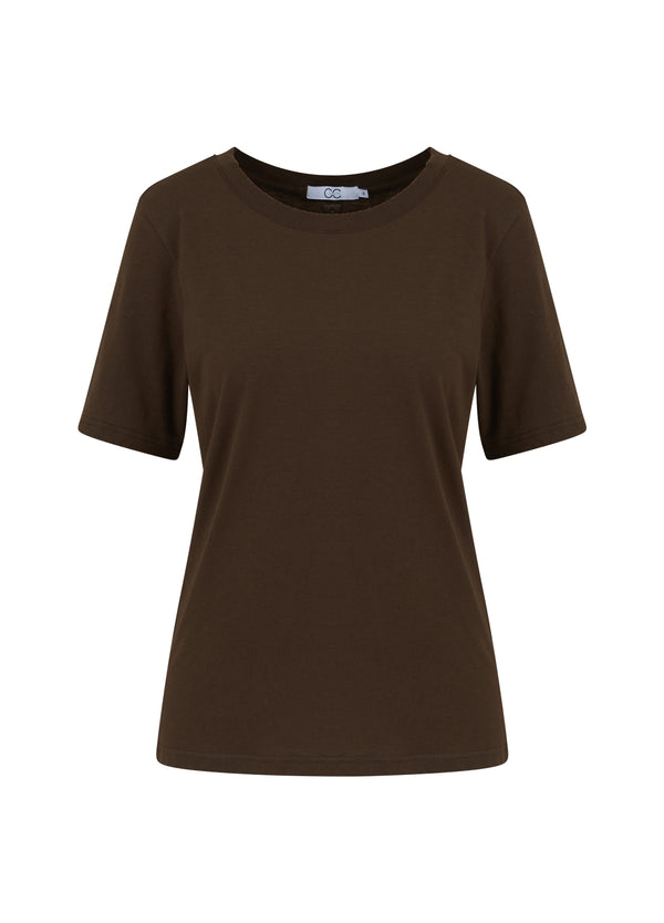 CC Heart CC HEART REGULJÄR T-SHIRT T-Shirt Chocolate nut - 389
