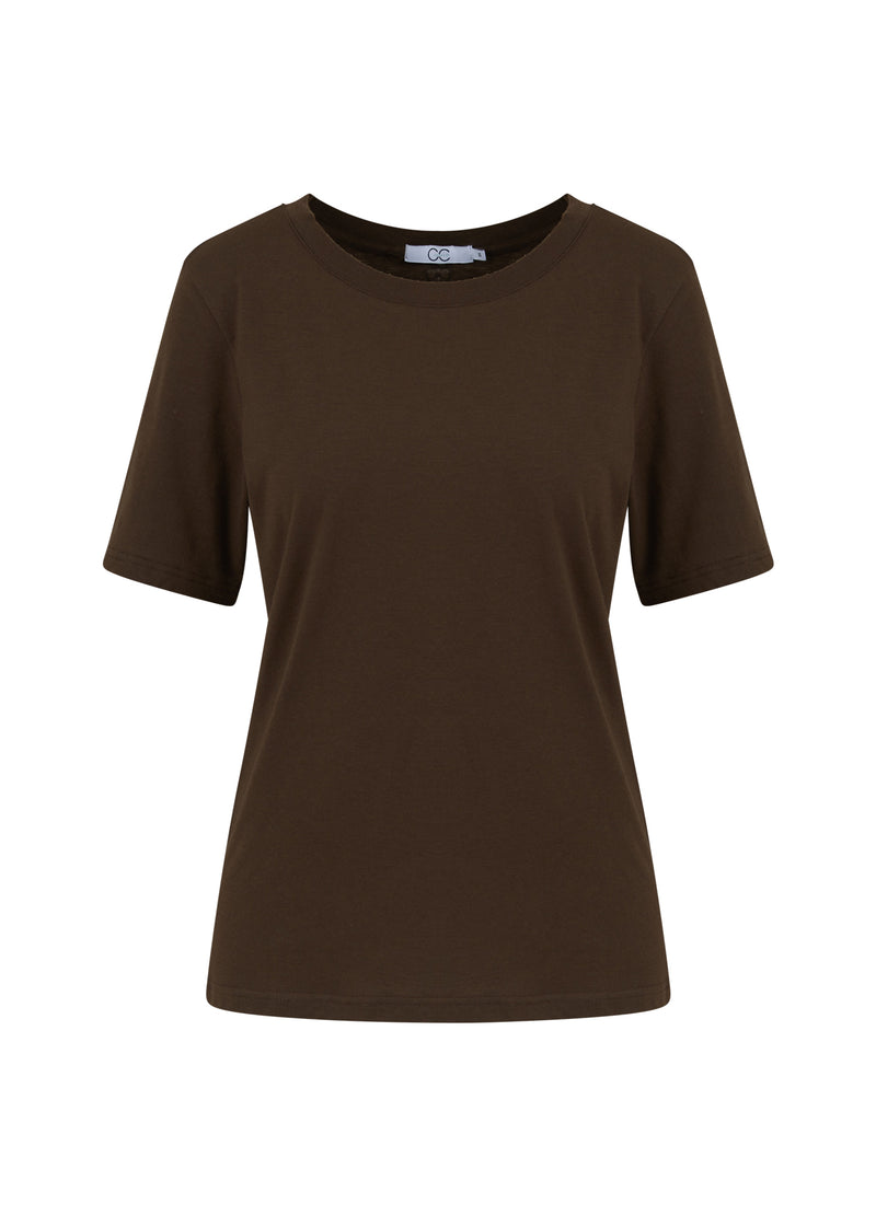 CC Heart CC HEART REGULJÄR T-SHIRT T-Shirt Chocolate nut - 389