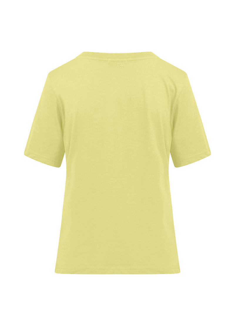 CC Heart CC HEART REGULJÄR T-SHIRT T-Shirt Warm lemon - 784