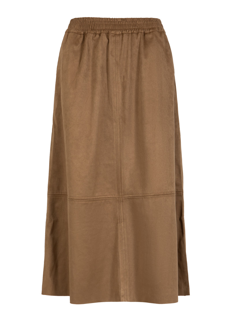 CC Heart CC HEART ROMY LÅNG KJOL Skirt Golden brown - 792