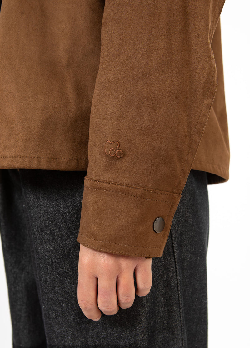CC Heart CC HEART ROMY SKJORTA JACKA Outerwear Chocolate brown - 349