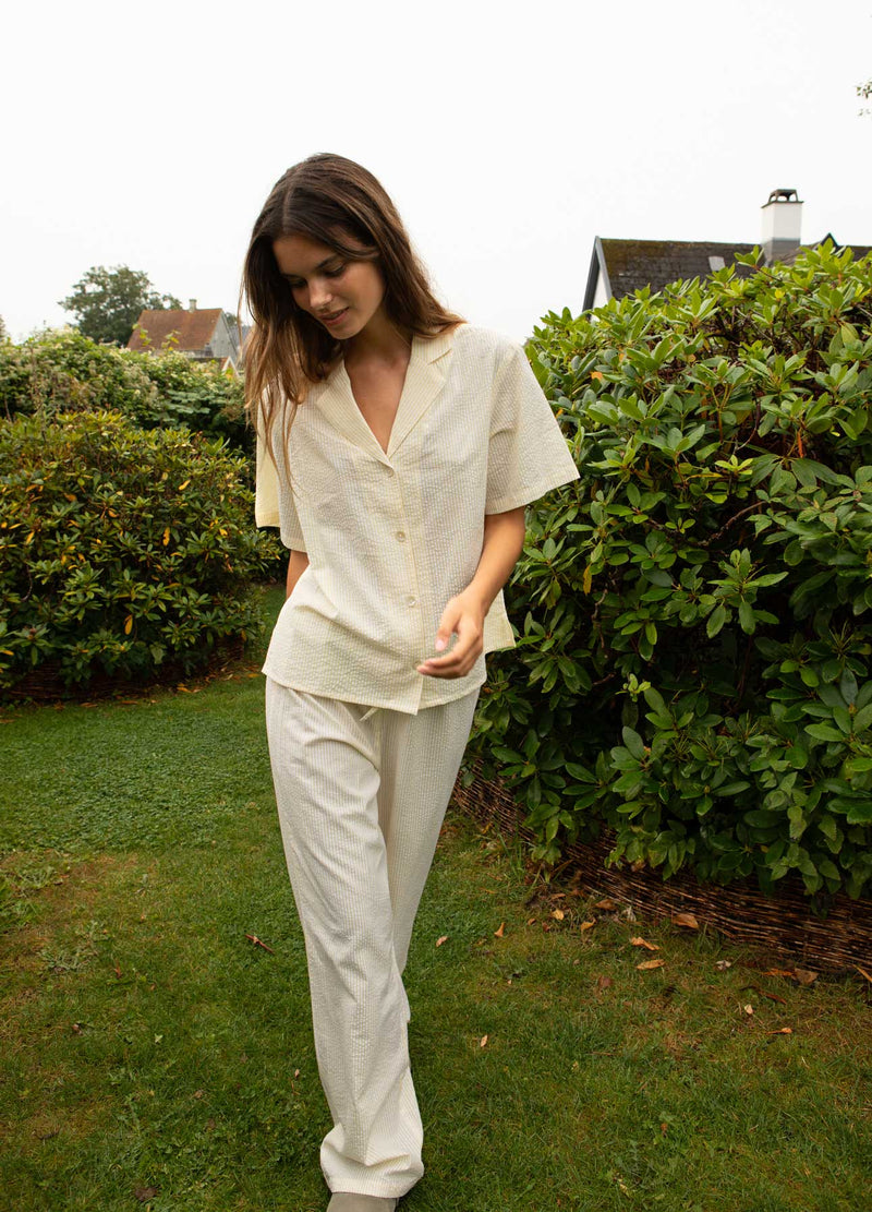 CC Heart CC HEART SCOUT BYXOR I LINNE-LOOK Pants Light honey - 790