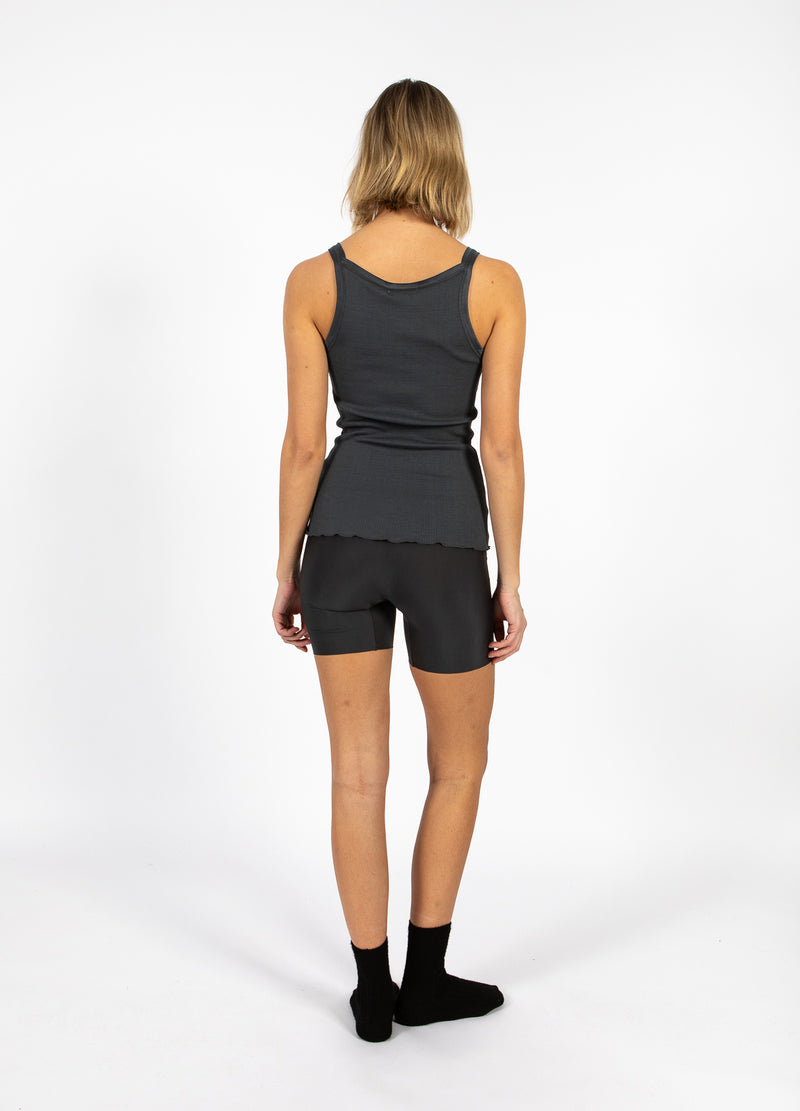 CC Heart CC HEART SILK-TOP Top - Short sleeve Dark Stone Grey - 149
