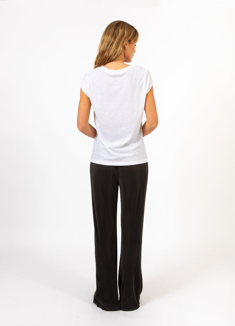 CC Heart CC HEART SOLEIL TEE - CAP ÄRMAR T-Shirt White - 200