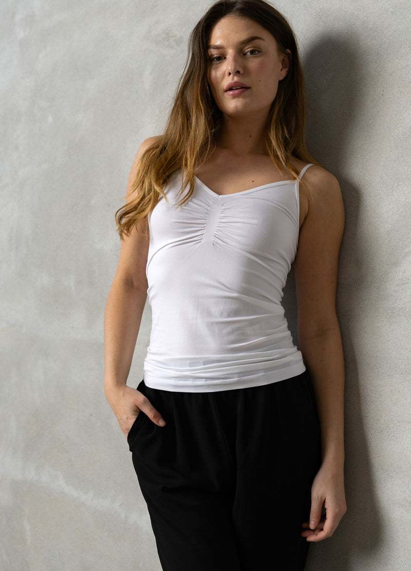 CC Heart CC HEART SÖMLÖS ÄRMELÖS TOPP Top - Short sleeve White - 200