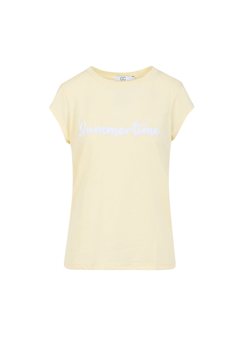 CC Heart CC HEART SOMMAR T-SHIRT - KAPTÄRM T-Shirt Light honey - 790